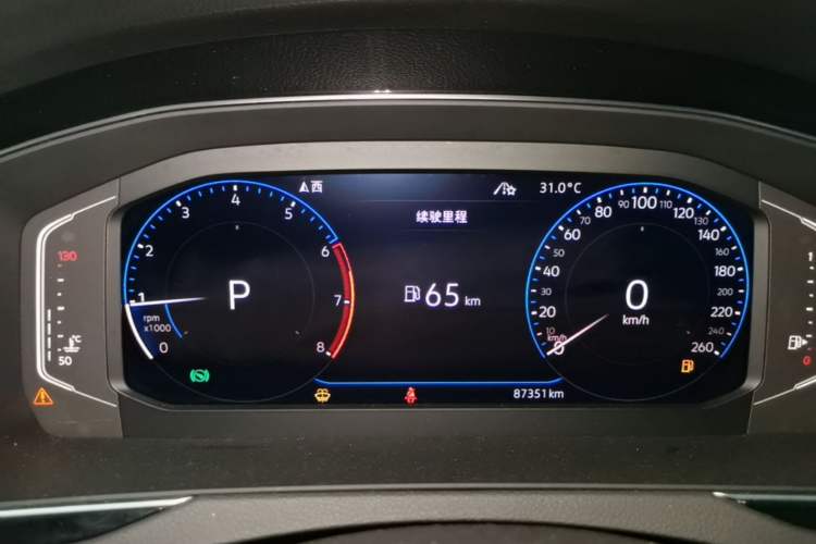 Used Volkswagen FAW-Volkswagen CC 2020 330TSI Glamour Edition China VI Standard Instrument Cluster