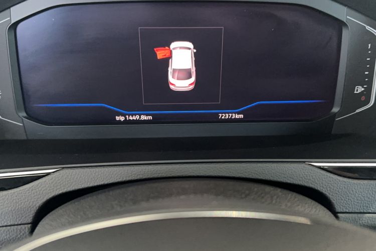 Used Volkswagen FAW-Volkswagen CC 2020 330TSI Glamour Edition China VI Standard Odometer Close Up