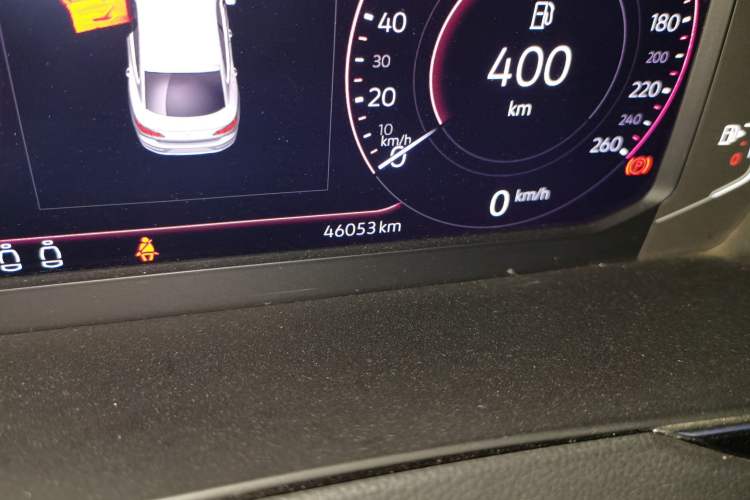 Used Volkswagen FAW-Volkswagen CC 2020 330TSI Glamour Edition China VI Standard Odometer Close Up