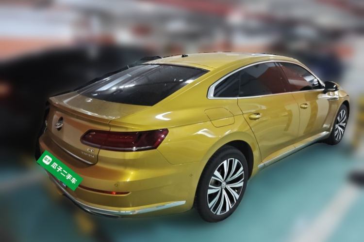Used Volkswagen FAW-Volkswagen CC 2020 330TSI Glamour Edition China VI Standard Rear Right 45 Deg