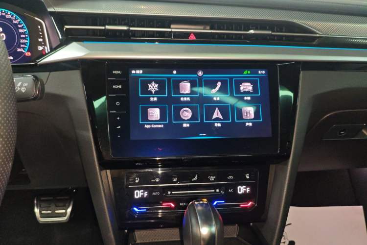 Used Volkswagen FAW-Volkswagen CC 2021 380TSI Striking Edition Audio And AC Panel