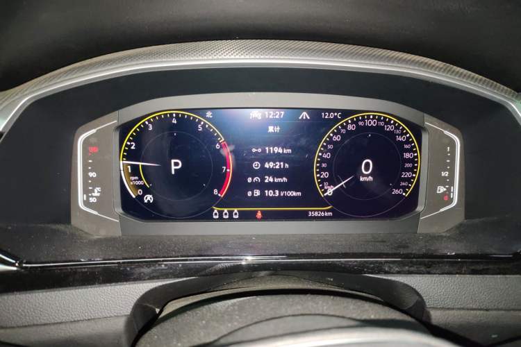Used Volkswagen FAW-Volkswagen CC 2021 Estate Car 380TSI Vizion Edition Instrument Cluster