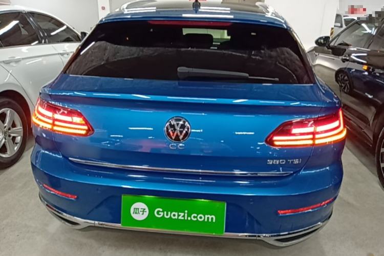 Used Volkswagen FAW-Volkswagen CC 2021 Estate Car 380TSI Vizion Edition Rear