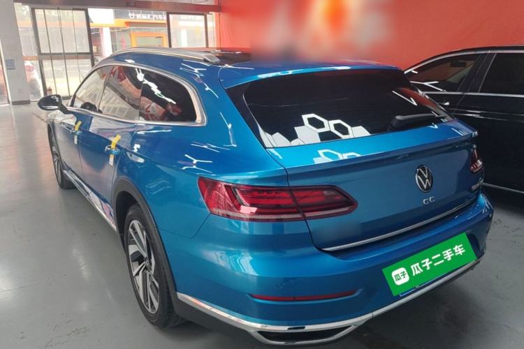 Used Volkswagen FAW-Volkswagen CC 2021 Estate Car 380TSI Vizion Edition Rear Left 45 Deg