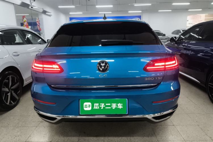 Used Volkswagen FAW-Volkswagen CC 2021 Estate Car 380TSI Vizion Edition Rear