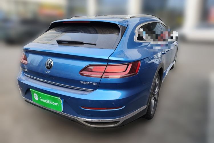 Used Volkswagen FAW-Volkswagen CC 2021 Estate Car 380TSI Vizion Edition Rear Right 45 Deg