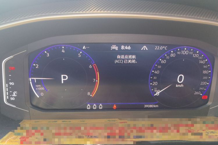 Used Volkswagen FAW-Volkswagen CC 2021 Estate Car 380TSI Vizion Edition Instrument Cluster