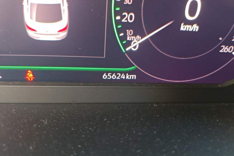 Used Volkswagen FAW-Volkswagen CC 2021 380TSI Striking Edition Odometer Close Up