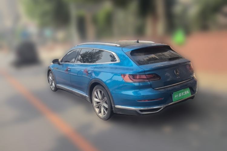 Used Volkswagen FAW-Volkswagen CC 2021 Estate Car 380TSI Vizion Edition Rear Left 45 Deg