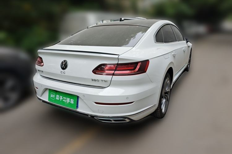 Used Volkswagen FAW-Volkswagen CC 2021 380TSI Striking Edition Rear Right 45 Deg