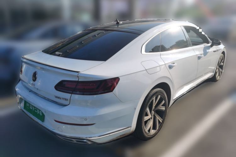 Used Volkswagen FAW-Volkswagen CC 2021 380TSI Striking Edition Rear Right 45 Deg