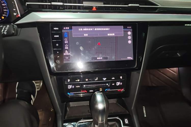 Used Volkswagen FAW-Volkswagen CC 2021 Estate Car 380TSI Vizion Edition Audio And AC Panel