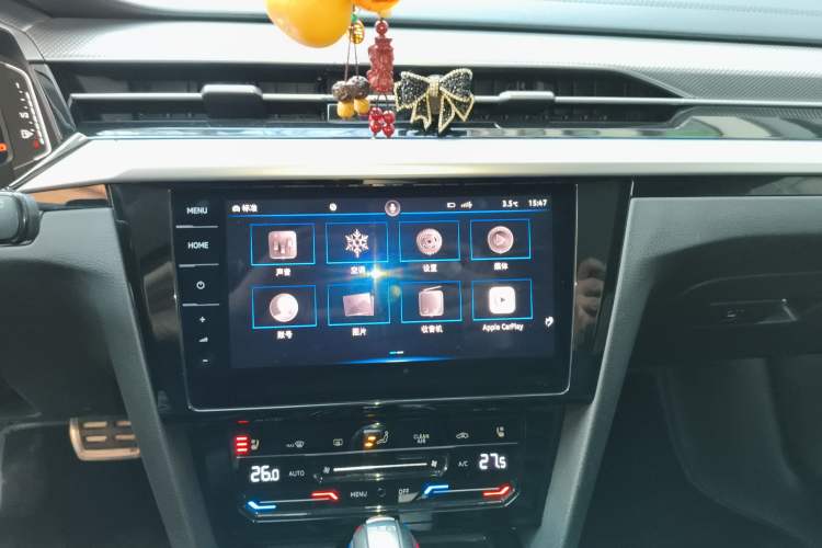 Used Volkswagen FAW-Volkswagen CC 2021 Estate Car 380TSI Vizion Edition Audio And AC Panel