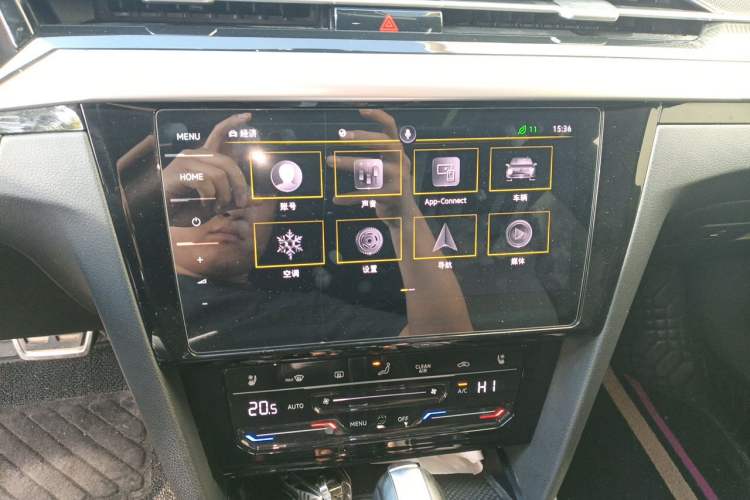 Used Volkswagen FAW-Volkswagen CC 2021 380TSI Striking Edition Audio And AC Panel