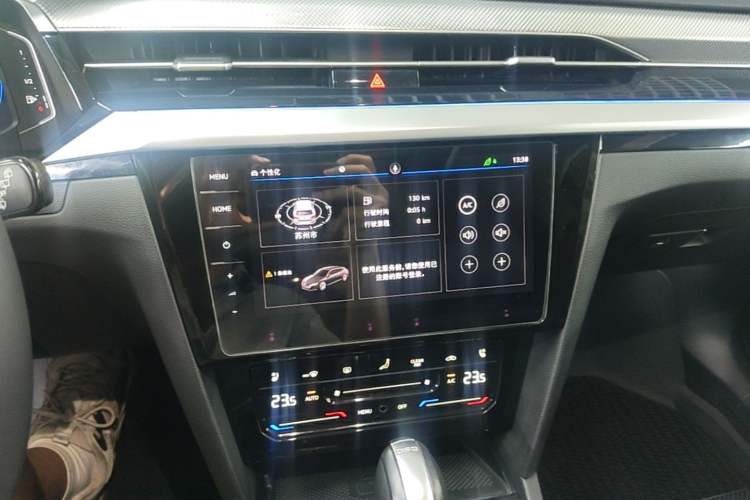 Used Volkswagen FAW-Volkswagen CC 2021 Estate Car 380TSI Vizion Edition Audio And AC Panel