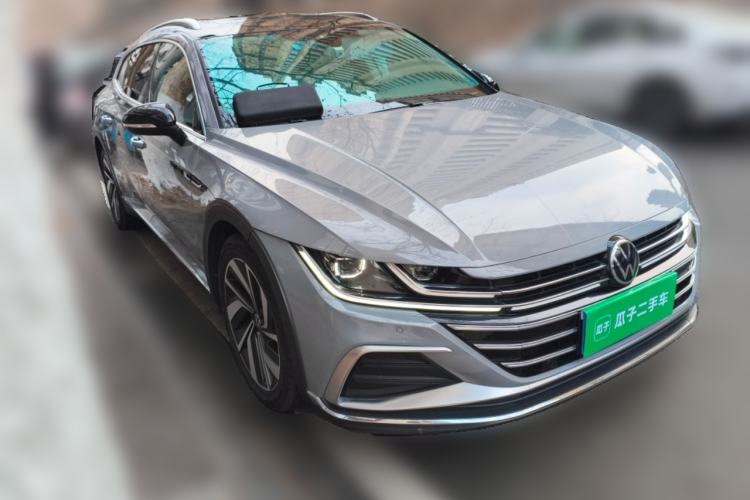 Used Volkswagen FAW-Volkswagen CC 2021 Estate Car 380TSI Vizion Edition Front Right 45 Deg