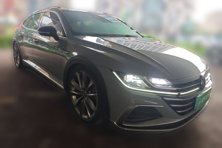 Used Volkswagen FAW-Volkswagen CC 2021 Estate Car 380TSI Vizion Edition Front Right 45 Deg