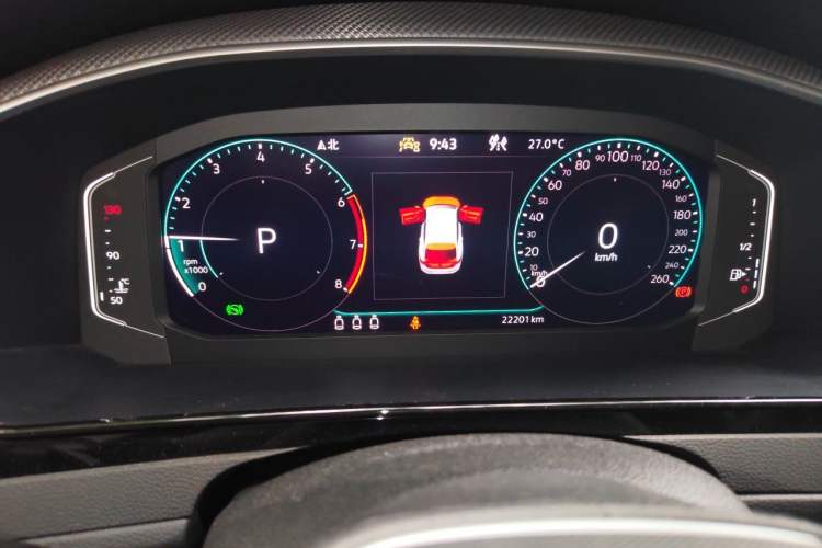 Used Volkswagen FAW-Volkswagen CC 2021 Estate Car 380TSI Vizion Edition Instrument Cluster
