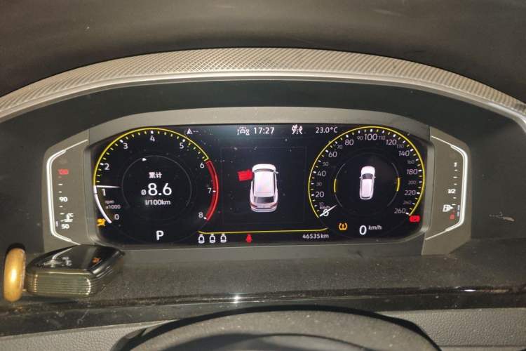 Used Volkswagen FAW-Volkswagen CC 2021 Estate Car 380TSI Vizion Edition Instrument Cluster