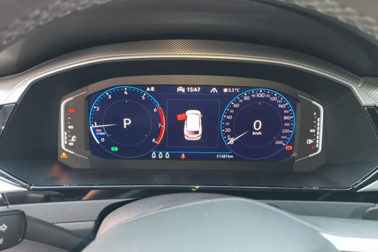 Used Volkswagen FAW-Volkswagen CC 2021 Estate Car 380TSI Vizion Edition Instrument Cluster