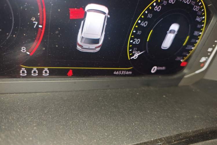 Used Volkswagen FAW-Volkswagen CC 2021 Estate Car 380TSI Vizion Edition Odometer Close Up
