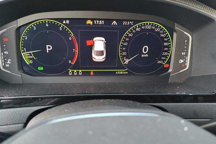 Used Volkswagen FAW-Volkswagen CC 2021 380TSI Striking Edition Odometer Close Up