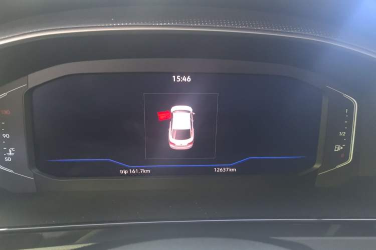 Used Volkswagen FAW-Volkswagen CC 2021 330TSI Ignite Edition Odometer Close Up