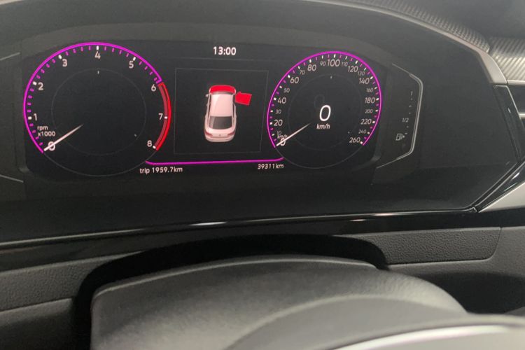 Used Volkswagen FAW-Volkswagen CC 2021 380TSI Striking Edition Odometer Close Up