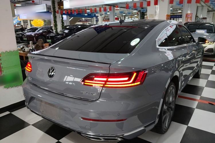 Used Volkswagen FAW-Volkswagen CC 2021 380TSI Striking Edition Rear Right 45 Deg