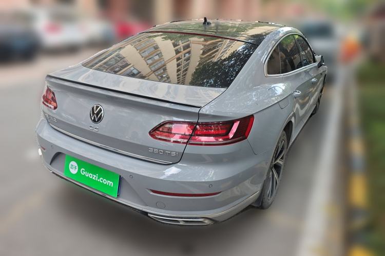 Used Volkswagen FAW-Volkswagen CC 2021 380TSI Striking Edition Rear Right 45 Deg