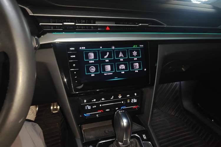 Used Volkswagen FAW-Volkswagen CC 2021 Estate Car 380TSI Vizion Edition Audio And AC Panel