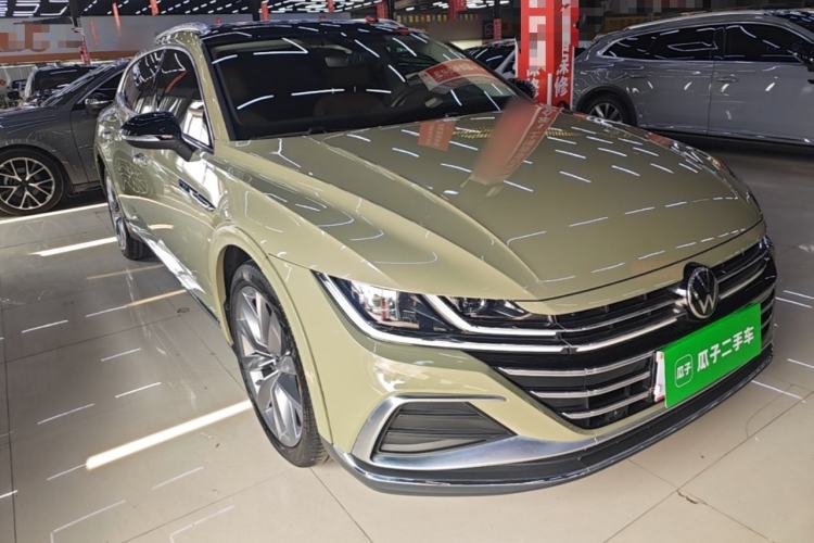Used Volkswagen FAW-Volkswagen CC 2021 Estate Car 380TSI Vizion Edition Front Right 45 Deg