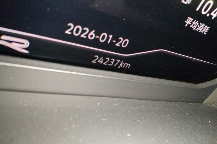 Used Volkswagen FAW-Volkswagen CC 2021 Estate Car 380TSI Vizion Edition Odometer Close Up