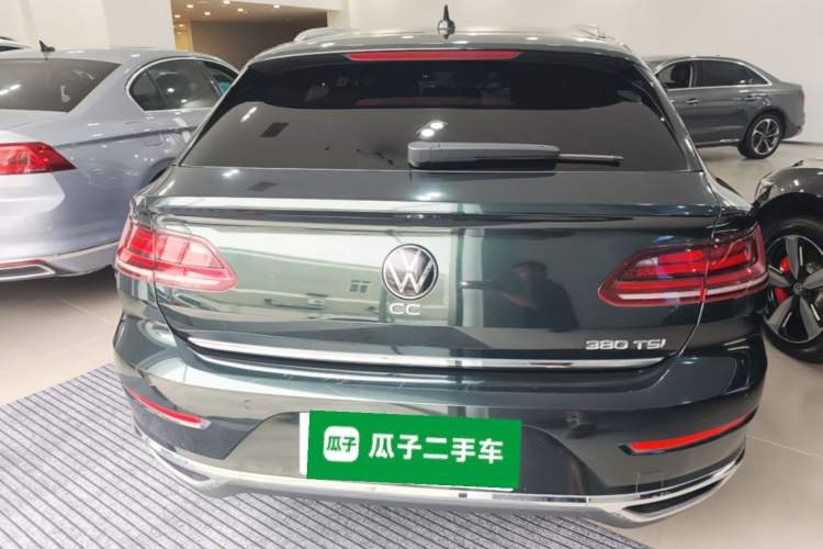Used Volkswagen FAW-Volkswagen CC 2021 Estate Car 380TSI Vizion Edition Rear
