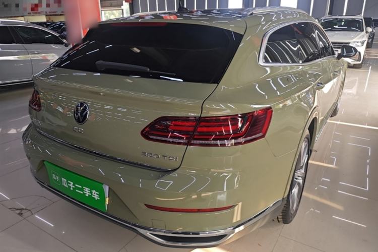Used Volkswagen FAW-Volkswagen CC 2021 Estate Car 380TSI Vizion Edition Rear Right 45 Deg