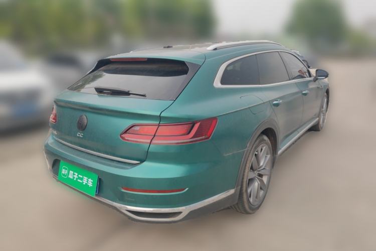 Used Volkswagen FAW-Volkswagen CC 2021 Estate Car 380TSI Vizion Edition Rear Right 45 Deg