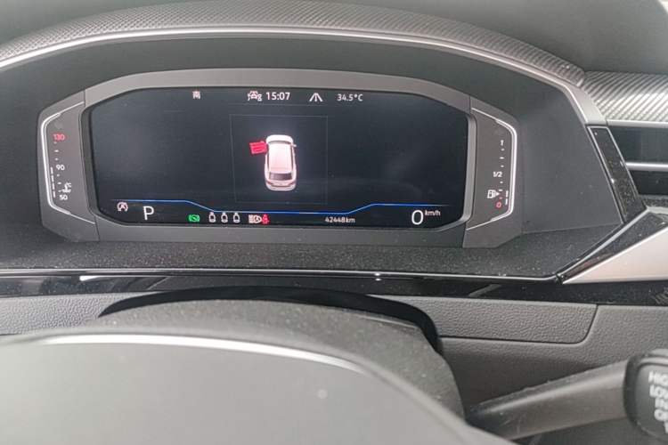 Used Volkswagen FAW-Volkswagen CC 2021 Estate Car 380TSI Vizion Edition Odometer Close Up