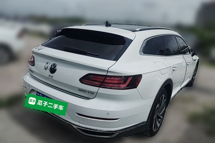 Used Volkswagen FAW-Volkswagen CC 2021 Estate Car 380TSI Vizion Edition Rear Right 45 Deg