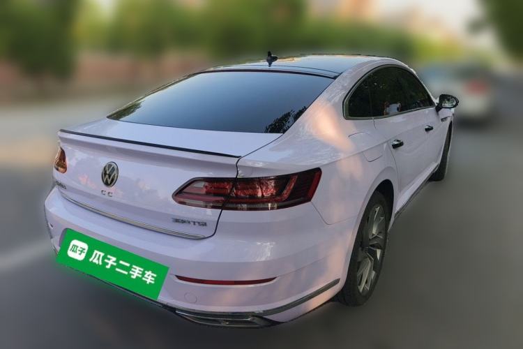 Used Volkswagen FAW-Volkswagen CC 2021 380TSI Striking Edition Rear Right 45 Deg