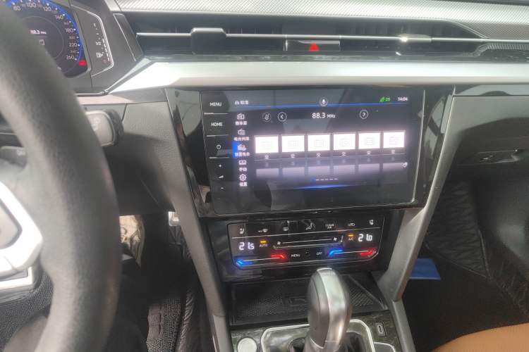 Used Volkswagen FAW-Volkswagen CC 2021 Estate Car 380TSI Vizion Edition Audio And AC Panel