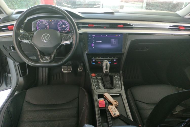 Used Volkswagen FAW-Volkswagen CC 2021 Estate Car 380TSI Vizion Edition Center Console