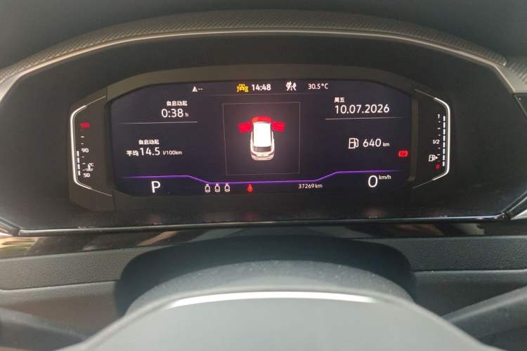 Used Volkswagen FAW-Volkswagen CC 2021 Estate Car 380TSI Vizion Edition Instrument Cluster