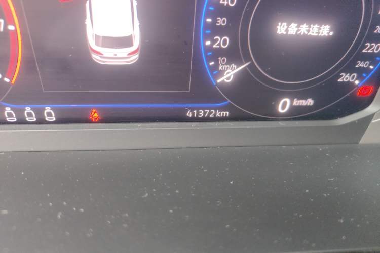 Used Volkswagen FAW-Volkswagen CC 2021 Estate Car 380TSI Vizion Edition Odometer Close Up