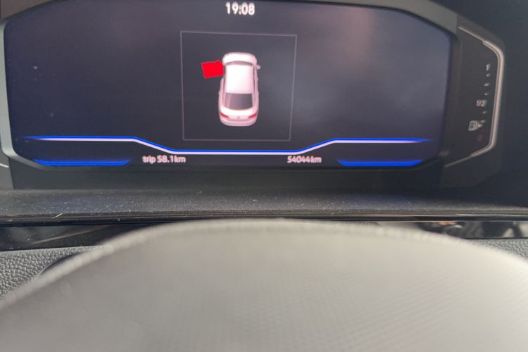 Used Volkswagen FAW-Volkswagen CC 2021 380TSI Striking Edition Odometer Close Up