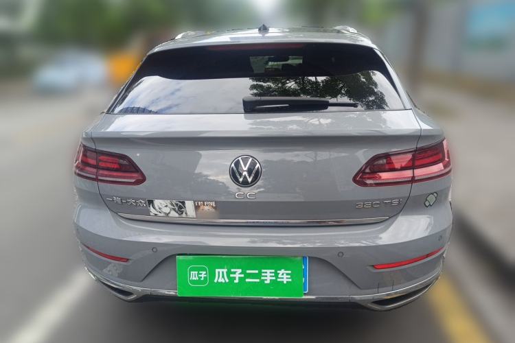 Used Volkswagen FAW-Volkswagen CC 2021 Estate Car 380TSI Vizion Edition Rear