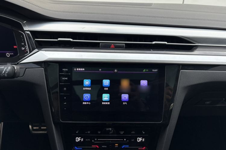 Used Volkswagen FAW-Volkswagen CC 2021 Estate Car 330TSI Hunter Vision Edition Audio And AC Panel