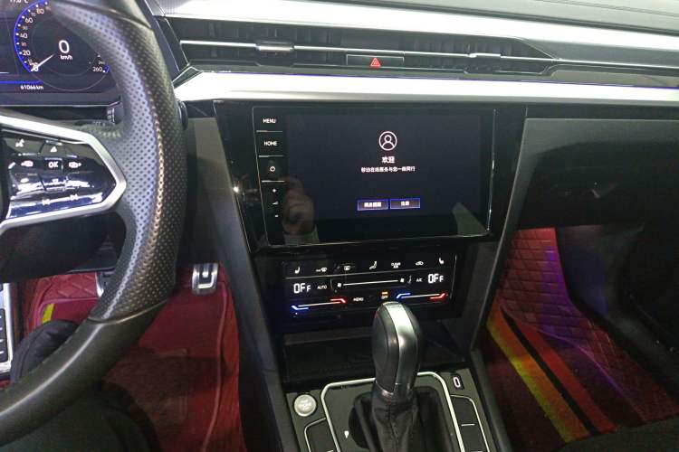 Used Volkswagen FAW-Volkswagen CC 2021 330TSI Ignite Edition Audio And AC Panel