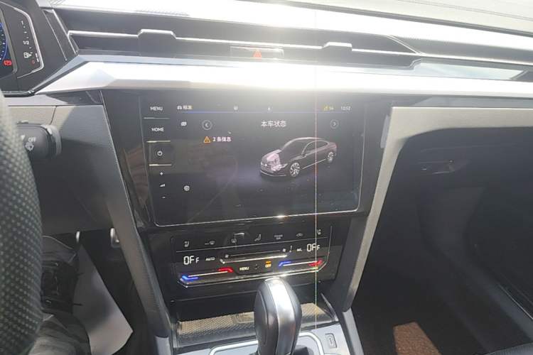 Used Volkswagen FAW-Volkswagen CC 2021 380TSI Striking Edition Audio And AC Panel