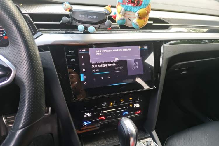 Used Volkswagen FAW-Volkswagen CC 2021 380TSI Striking Edition Audio And AC Panel