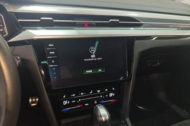 Used Volkswagen FAW-Volkswagen CC 2021 Estate Car 330TSI Hunter Vision Edition Audio And AC Panel